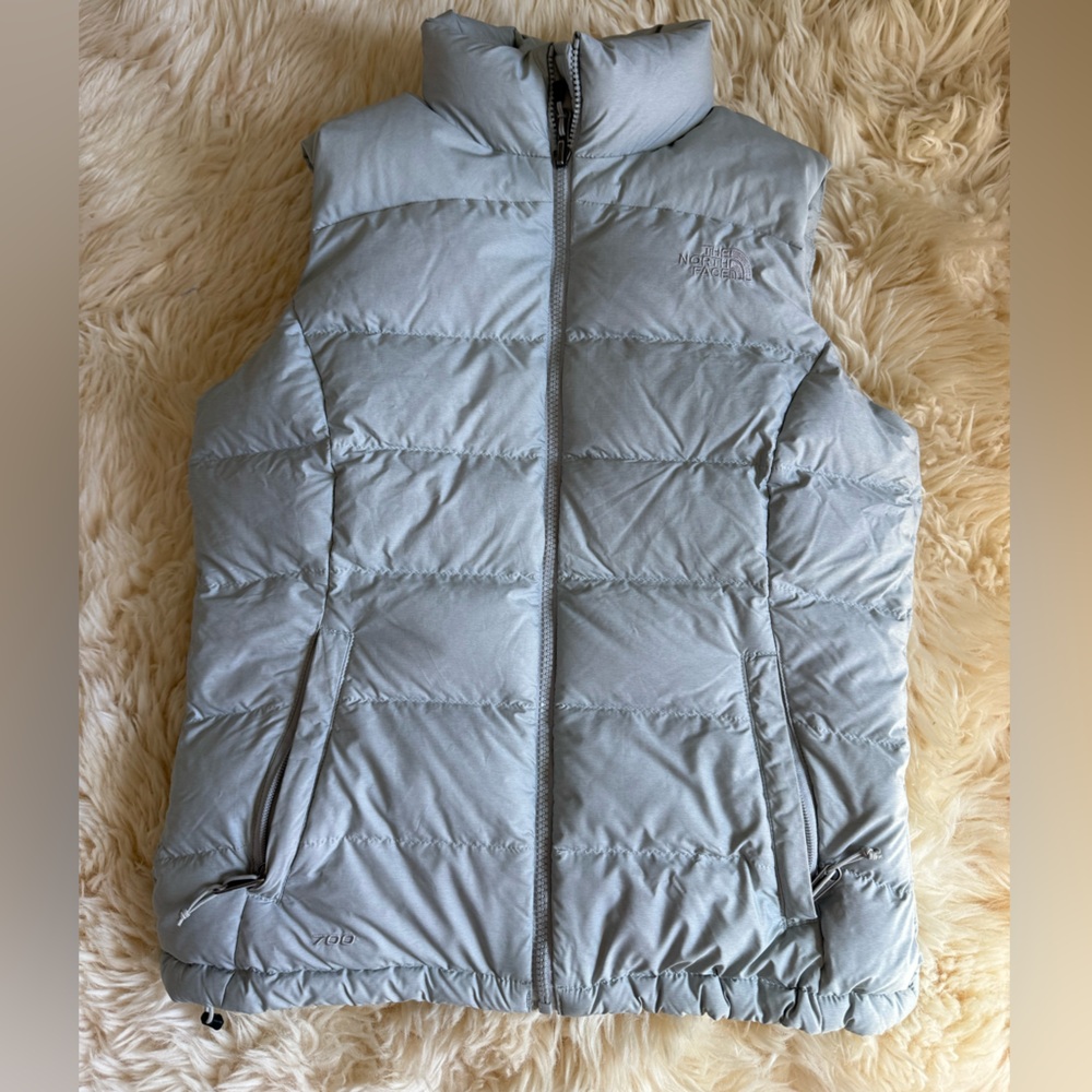 The North Face Gray Women's Puffer vest 700
